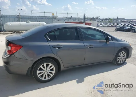 2012 Honda Civic Ex из США, поврежденный, VIN 19XFB2F84CE031938